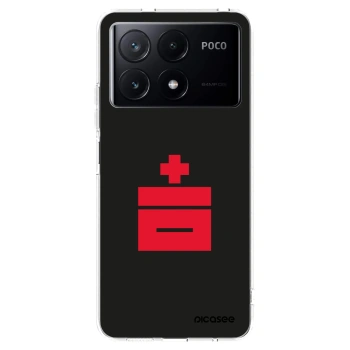 Picasee silikonska prozirna maskica za Xiaomi Poco X6 Pro - Le Plastenciaga