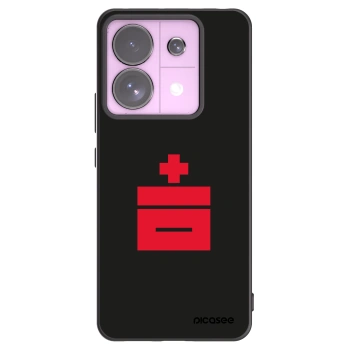 Picasee crna silikonska maskica za Xiaomi Redmi Note 13 Pro 5G - Le Plastenciaga