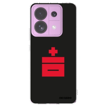 Picasee silikonska prozirna maskica za Xiaomi Redmi Note 13 Pro 5G - Le Plastenciaga