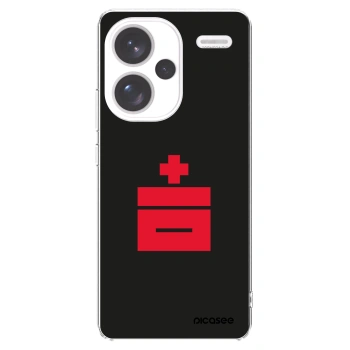 Picasee silikonska prozirna maskica za Xiaomi Redmi Note 13 Pro+ 5G - Le Plastenciaga