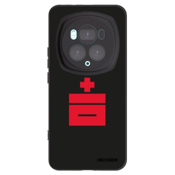 Picasee crna silikonska maskica za Honor Magic6 Pro - Le Plastenciaga