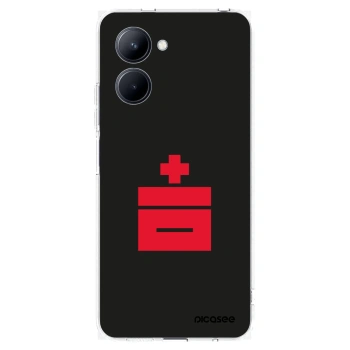 Picasee silikonska prozirna maskica za Realme C33 (2023) - Le Plastenciaga