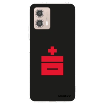 Picasee silikonska prozirna maskica za Motorola Moto G53 5G - Le Plastenciaga