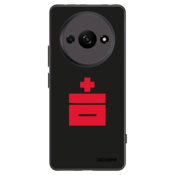 Picasee crna silikonska maskica za Xiaomi Redmi A3 - Le Plastenciaga