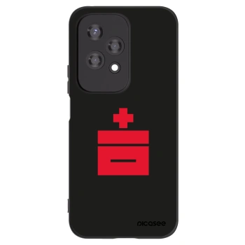 Picasee crna silikonska maskica za Honor 200 Lite - Le Plastenciaga