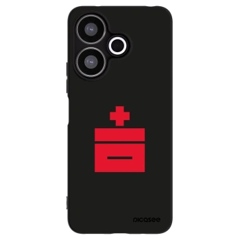 Picasee crna silikonska maskica za Xiaomi Redmi 13 4G - Le Plastenciaga