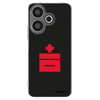 Picasee silikonska prozirna maskica za Xiaomi Redmi 13 4G - Le Plastenciaga