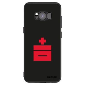 Picasee crna silikonska maskica za Samsung Galaxy S8 G950F - Le Plastenciaga