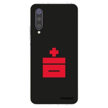 Picasee silikonska prozirna maskica za Xiaomi Mi 9 - Le Plastenciaga