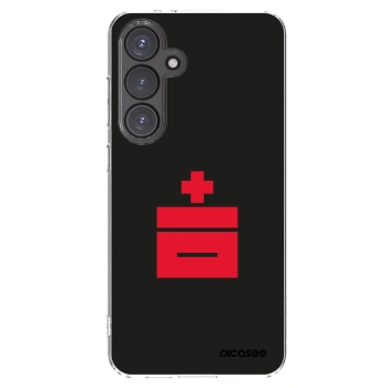 Picasee silikonska prozirna maskica za Samsung Galaxy S24 FE S721B - Le Plastenciaga