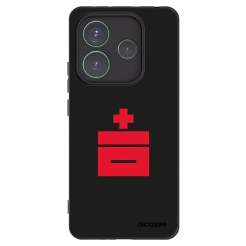 Picasee crna silikonska maskica za Xiaomi Redmi Note 14 5G - Le Plastenciaga