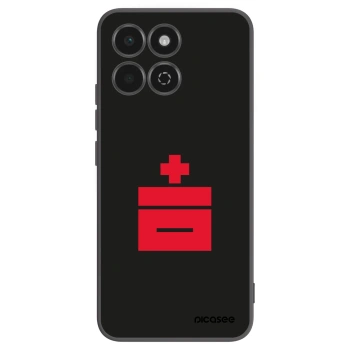 Picasee crna silikonska maskica za Honor 200 Smart 5G - Le Plastenciaga