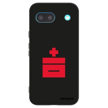 Picasee crna silikonska maskica za Google Pixel 8a - Le Plastenciaga