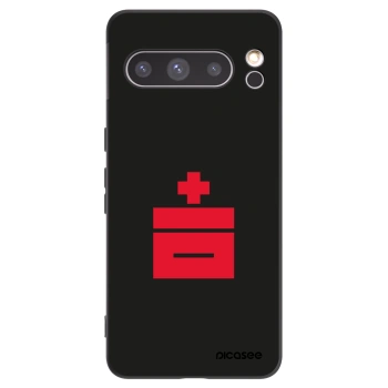 Picasee crna silikonska maskica za Google Pixel 8 Pro - Le Plastenciaga