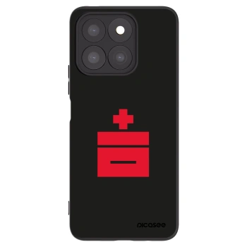 Picasee crna silikonska maskica za Honor X8c - Le Plastenciaga