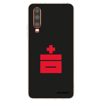Picasee silikonska prozirna maskica za Huawei P30 - Le Plastenciaga