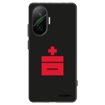 Picasee crna silikonska maskica za Xiaomi Poco F7 Pro 5G - Le Plastenciaga
