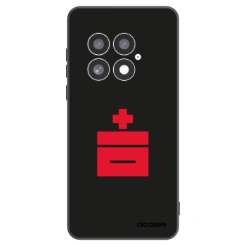Picasee crna silikonska maskica za OnePlus 13 5G - Le Plastenciaga