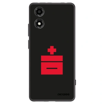 Picasee crna silikonska maskica za Motorola Moto E14 - Le Plastenciaga
