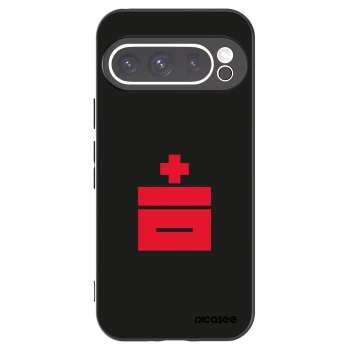 Picasee crna silikonska maskica za Google Pixel 9 Pro XL - Le Plastenciaga