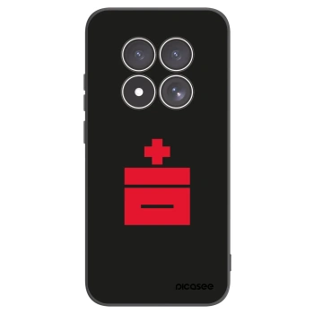 Picasee crna silikonska maskica za Xiaomi Redmi Note 15 Pro 4G - Le Plastenciaga