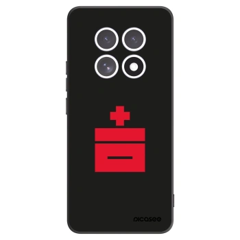 Picasee crna silikonska maskica za Xiaomi Redmi Note 15 - Le Plastenciaga