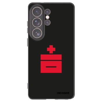 Picasee crna silikonska maskica za Samsung Galaxy S26 Ultra - Le Plastenciaga