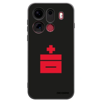 Picasee crna silikonska maskica za OPPO Find X9 Pro - Le Plastenciaga