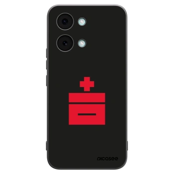 Picasee crna silikonska maskica za Xiaomi Poco X8 Pro Max - Le Plastenciaga