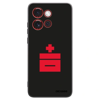 Picasee crna silikonska maskica za Motorola Edge 60 Neo 5G - Le Plastenciaga