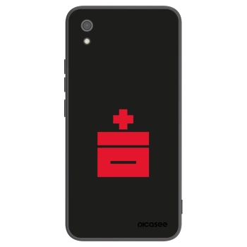 Picasee crna silikonska maskica za Xiaomi Redmi 7A - Le Plastenciaga