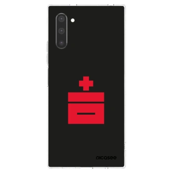 Picasee silikonska prozirna maskica za Samsung Galaxy Note 10 N970F - Le Plastenciaga