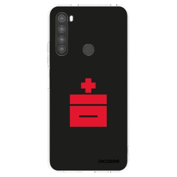 Picasee silikonska prozirna maskica za Xiaomi Redmi Note 8 - Le Plastenciaga