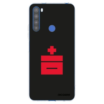Picasee silikonska prozirna maskica za Xiaomi Redmi Note 8T - Le Plastenciaga