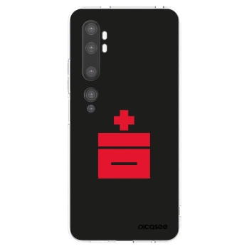 Picasee silikonska prozirna maskica za Xiaomi Mi Note 10 (Pro) - Le Plastenciaga