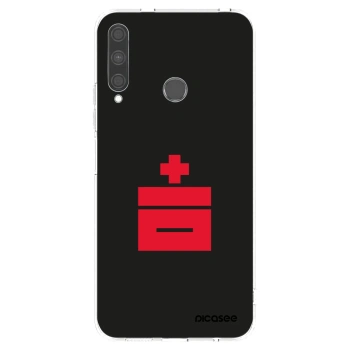 Picasee silikonska prozirna maskica za Huawei P40 Lite E - Le Plastenciaga