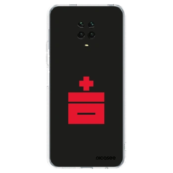 Picasee silikonska prozirna maskica za Xiaomi Redmi Note 9 Pro - Le Plastenciaga