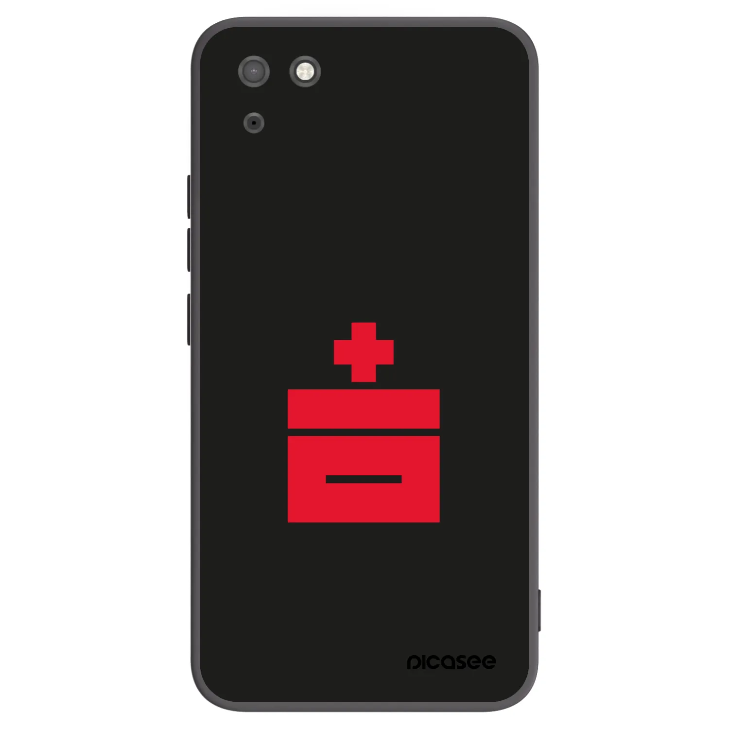 Picasee crna silikonska maskica za Huawei Y5P - Le Plastenciaga