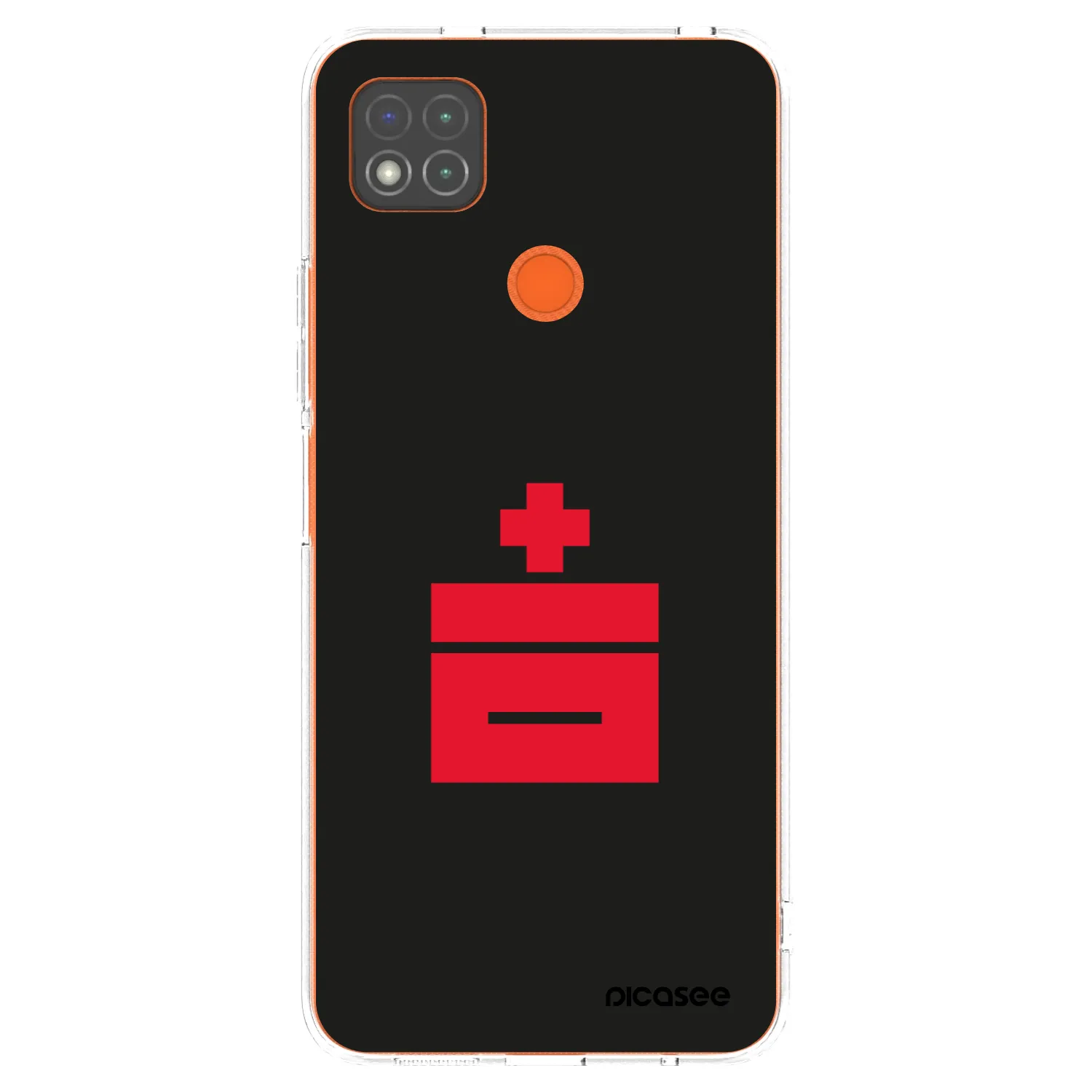 Picasee silikonska prozirna maskica za Xiaomi Redmi 9C - Le Plastenciaga