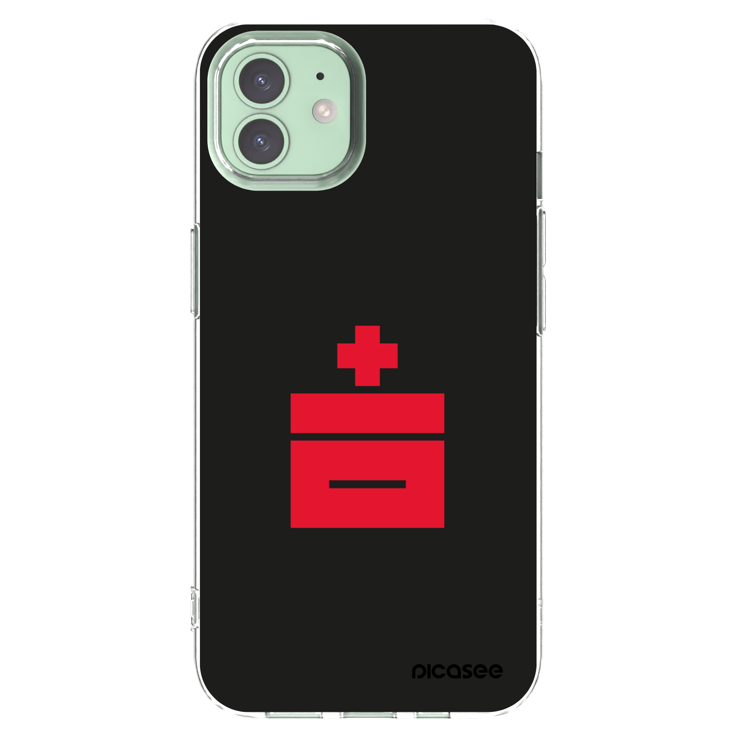 Picasee silikonska prozirna maskica za Apple iPhone 12 - Le Plastenciaga