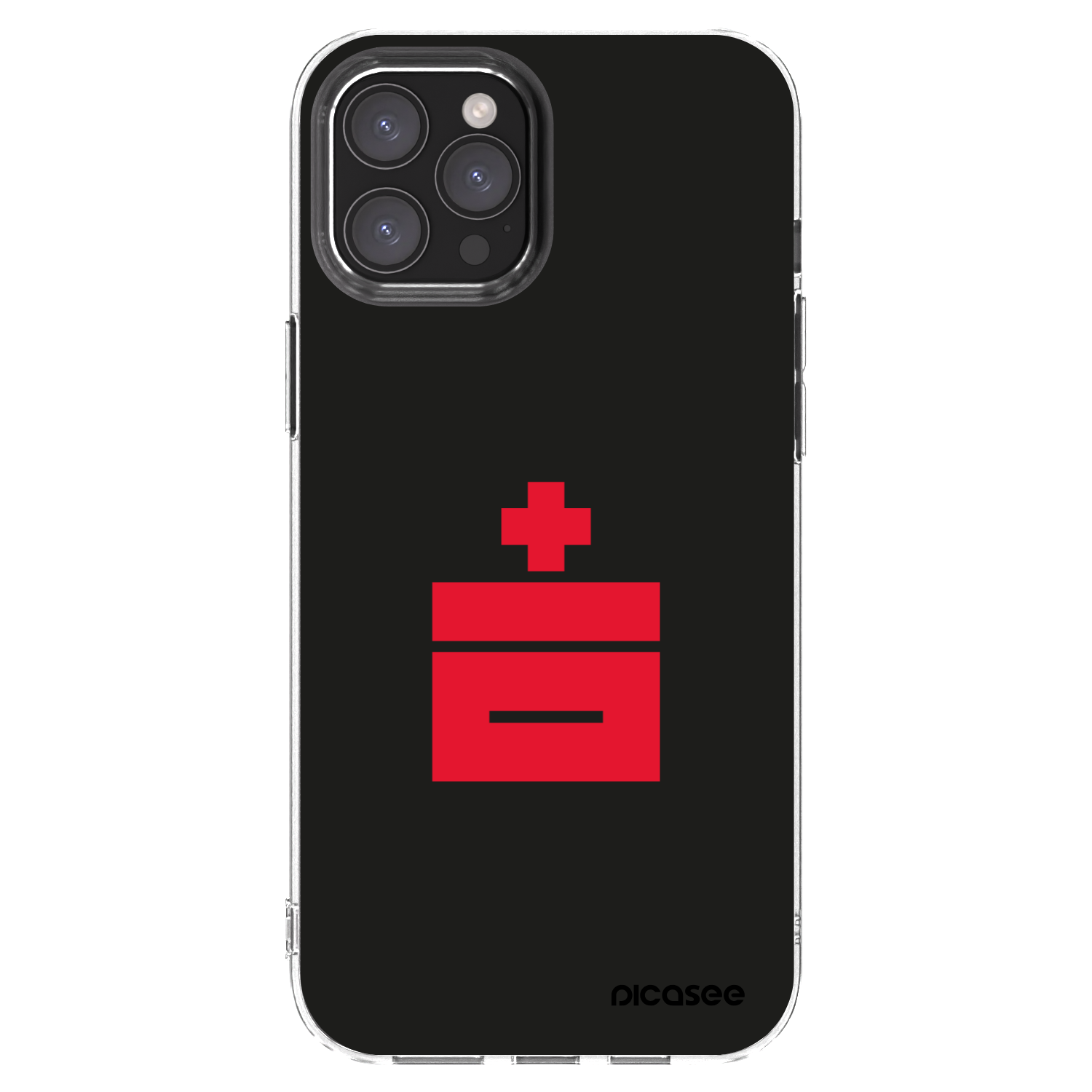 Picasee silikonska prozirna maskica za Apple iPhone 12 Pro Max - Le Plastenciaga