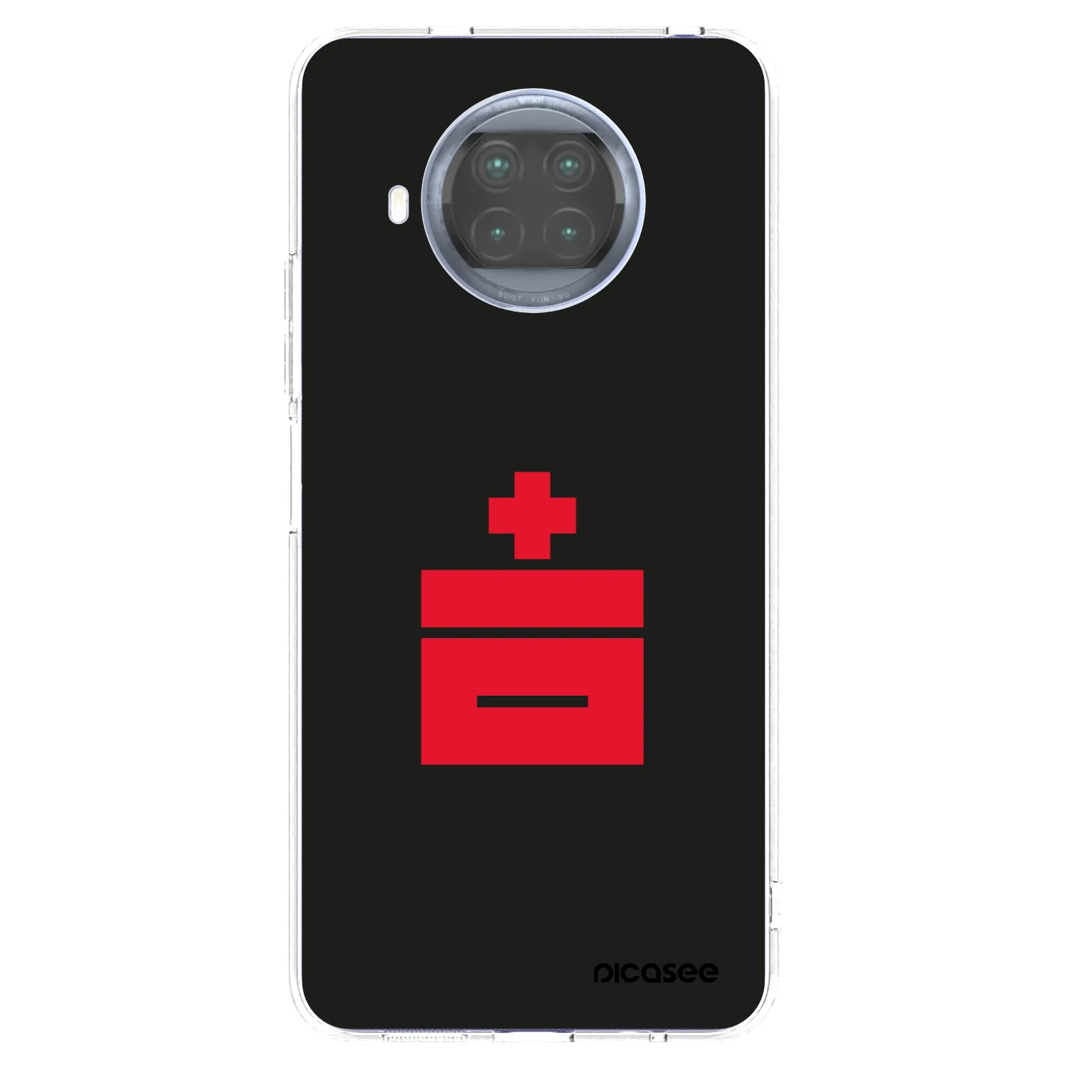 Picasee silikonska prozirna maskica za Xiaomi Mi 10T Lite - Le Plastenciaga