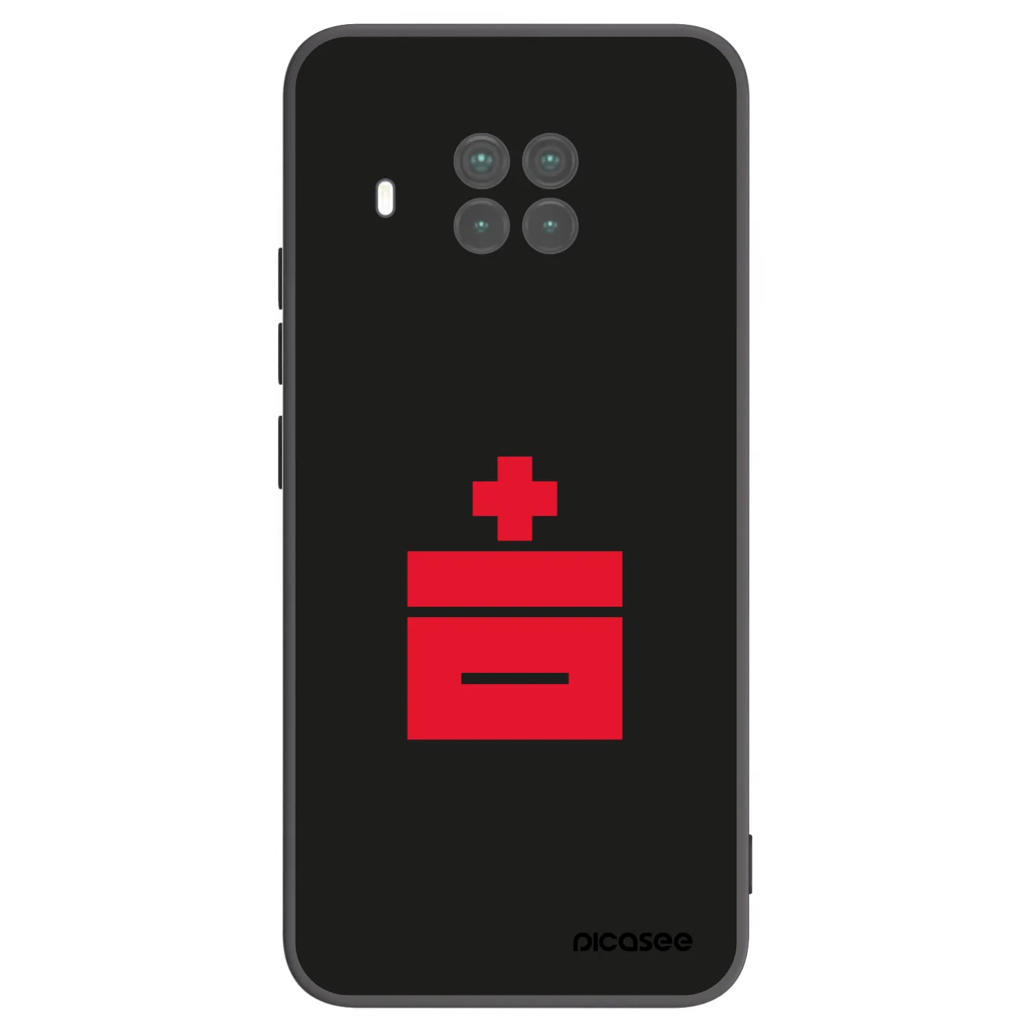 Picasee crna silikonska maskica za Xiaomi Mi 10T Lite - Le Plastenciaga