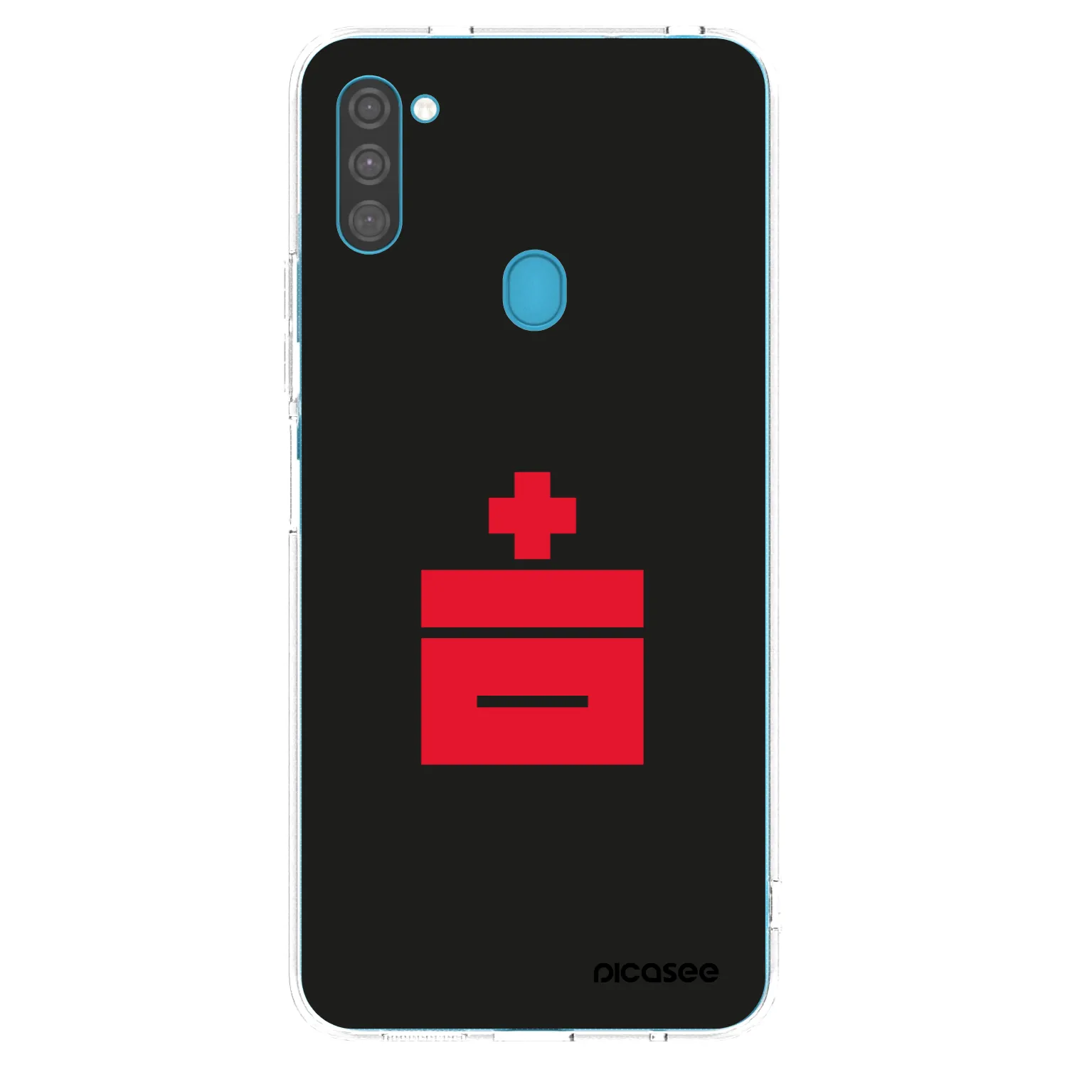 Picasee silikonska prozirna maskica za Samsung Galaxy M11 - Le Plastenciaga