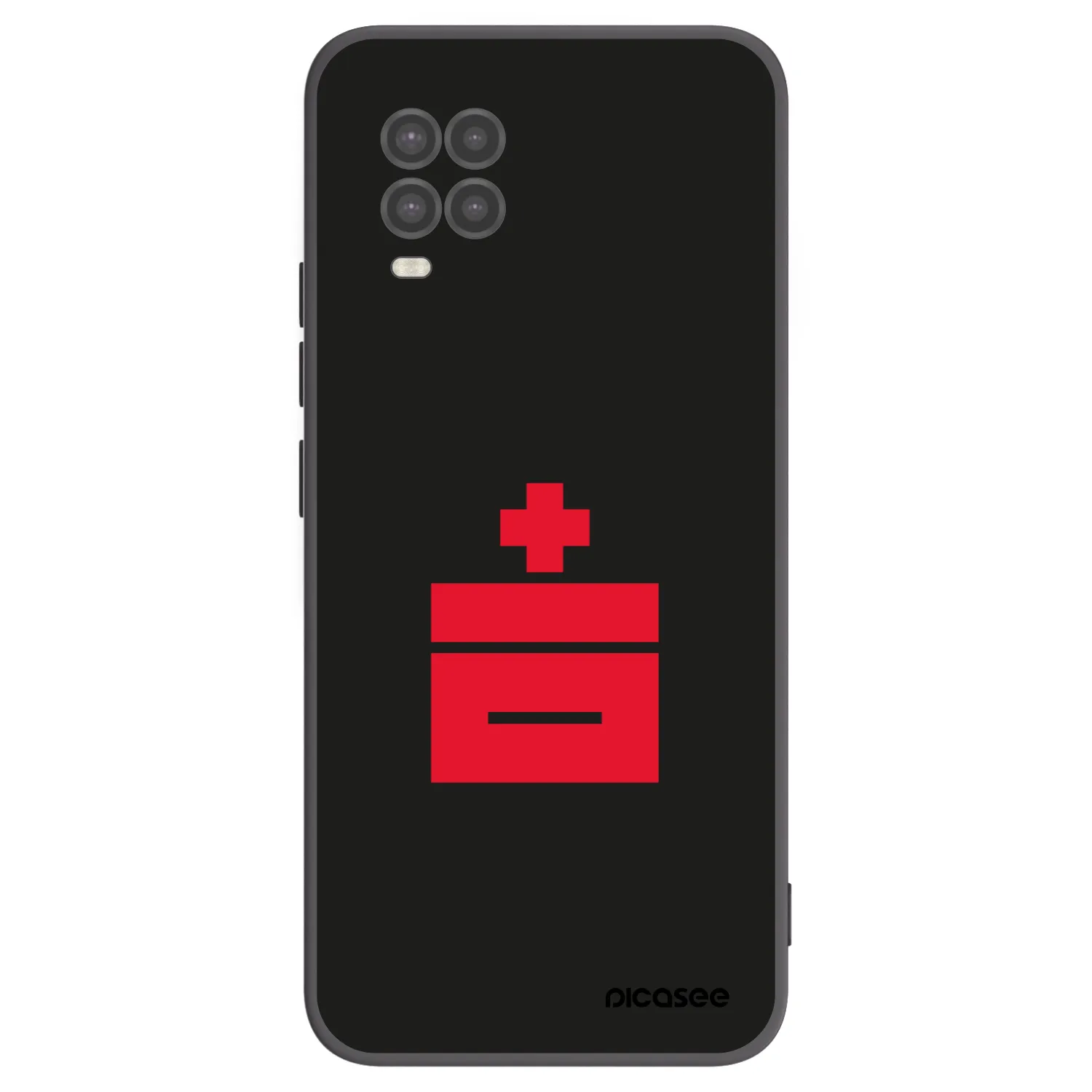 Picasee crna silikonska maskica za Xiaomi Mi 10 Lite - Le Plastenciaga