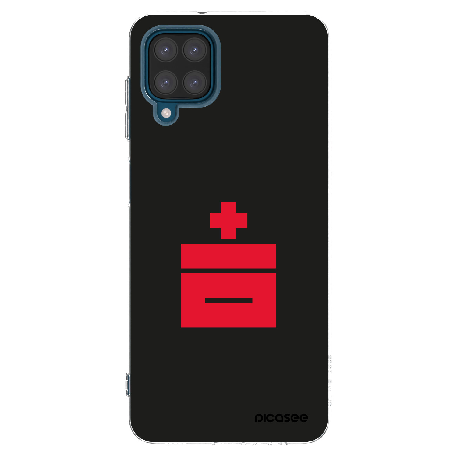 Picasee silikonska prozirna maskica za Samsung Galaxy A12 A125F - Le Plastenciaga