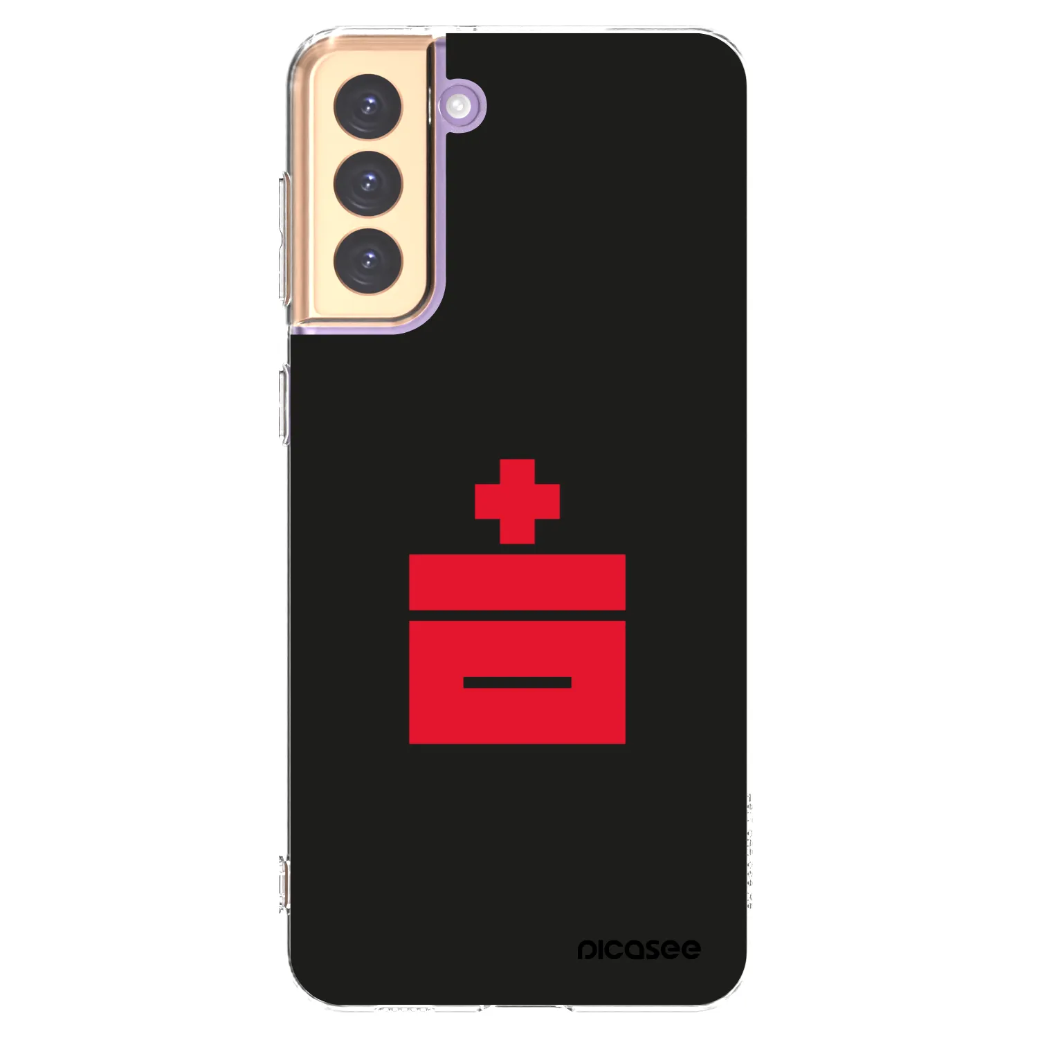 Picasee silikonska prozirna maskica za Samsung Galaxy S21+ 5G G996F - Le Plastenciaga