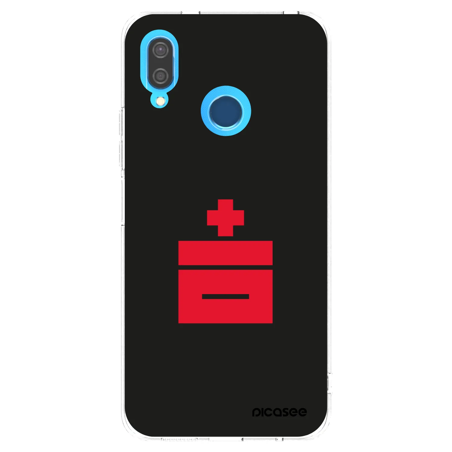 Picasee silikonska prozirna maskica za Huawei P20 Lite - Le Plastenciaga