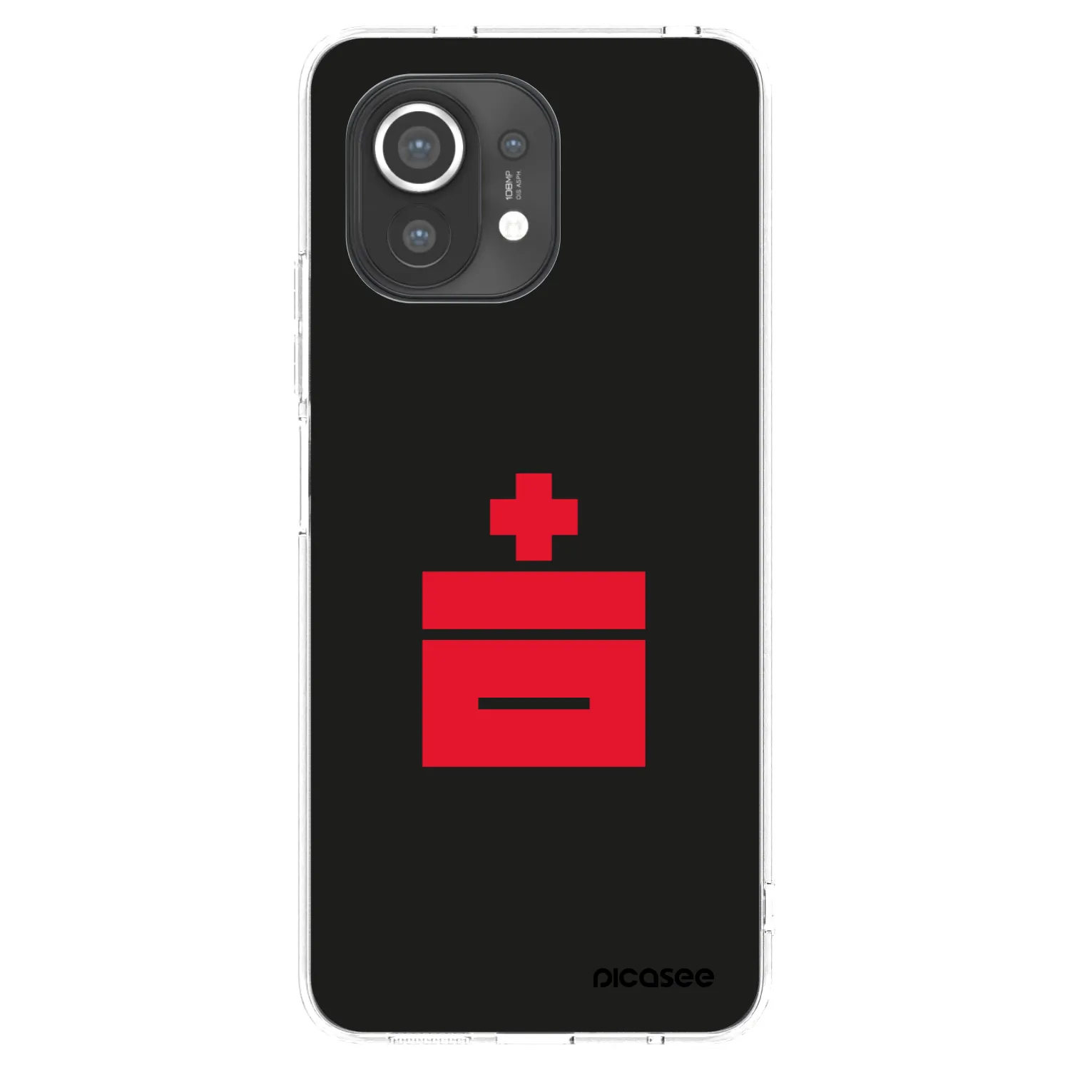 Picasee silikonska prozirna maskica za Xiaomi Mi 11 - Le Plastenciaga