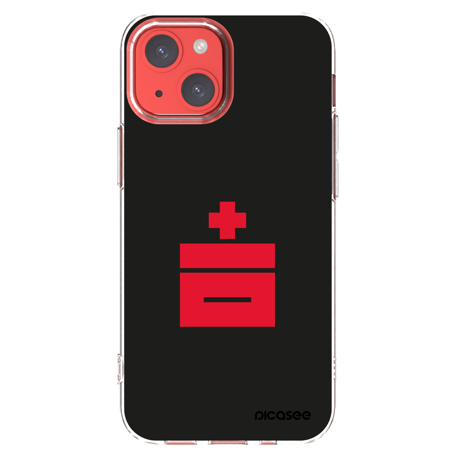 Picasee silikonska prozirna maskica za Apple iPhone 13 mini - Le Plastenciaga